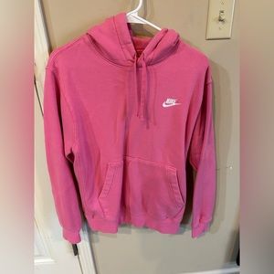 pink nike hoodie
